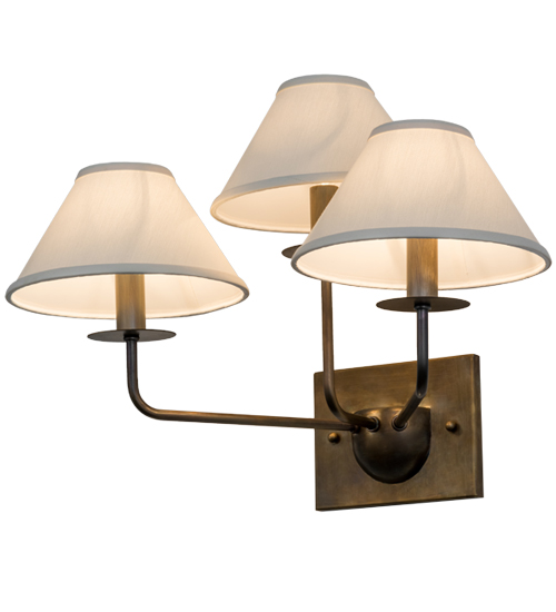 19" Wide Annacostia 3 Light Wall Sconce | 155477