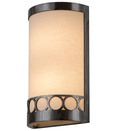 8"W Cilindro Circulo Wall Sconce | 181532