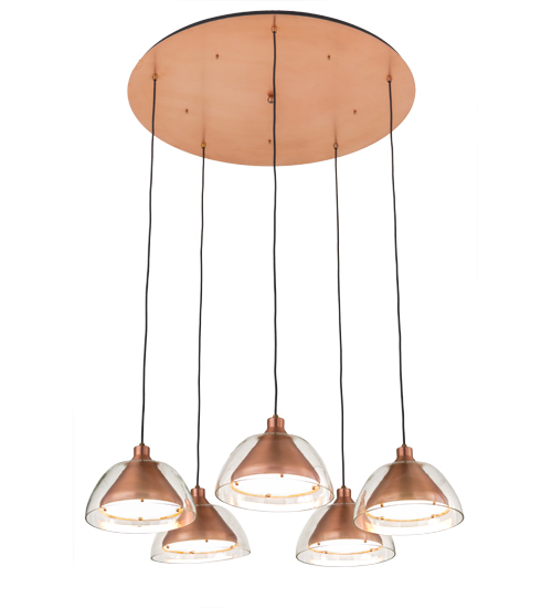 40"W Bisbee 5 LT Cascading Pendant | 182713