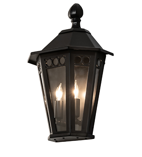 10" Wide Yorkshire Lantern Wall Sconce | 270595