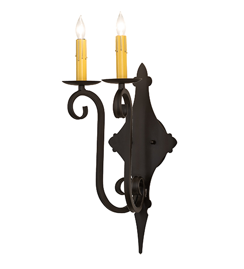 8" Wide Angelique 2 Light Wall Sconce | 272227