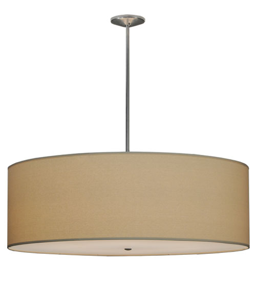 48"W Cilindro Natural Textrene Pendant | 144655