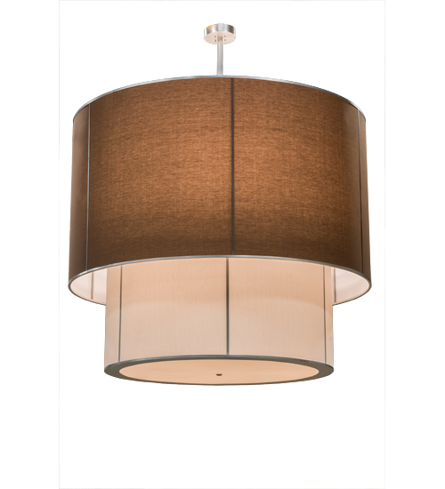 72"W Cilindro 2 Tier Textrene Pendant | 163656