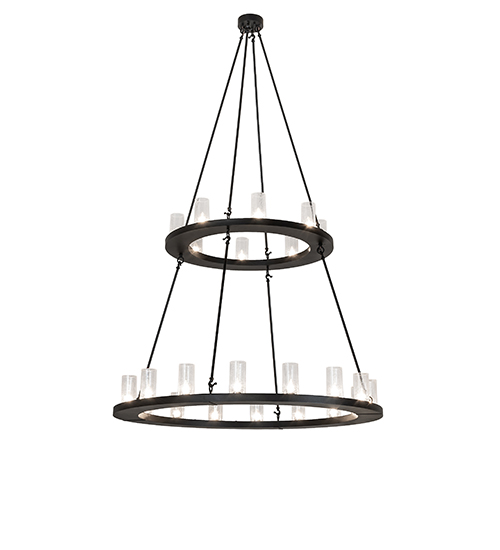 54" Wide Loxley 24 Light Two Tier Chandelier | 270813