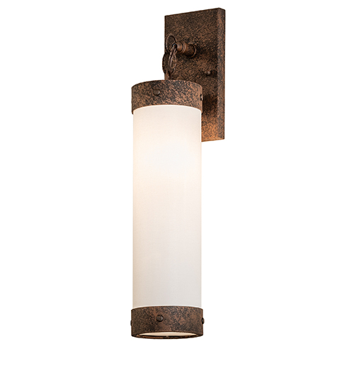 4" Wide Cilindro Textrene Wall Sconce | 272440