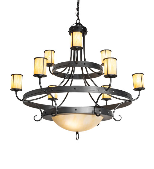 52" Wide Nehring 9 Light Chandelier | 276196