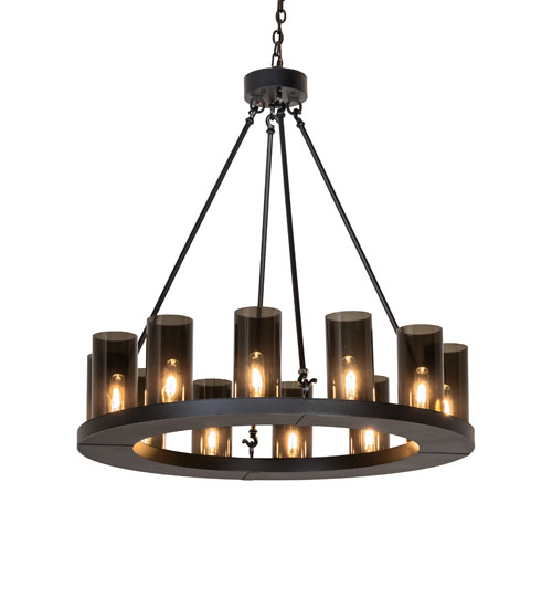 36" Wide Loxley 12 Light Chandelier | 278366