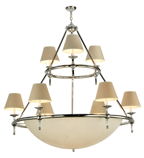 60"W Messina 2 Tier Chandelier | 125373