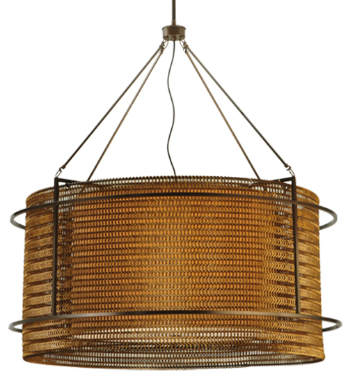 47" Wide Maille Drum Pendant | 128778