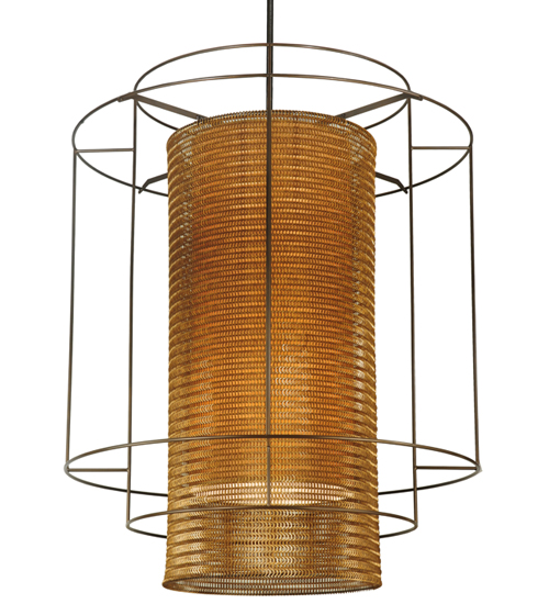 60"W Maille Drum Pendant | 128779