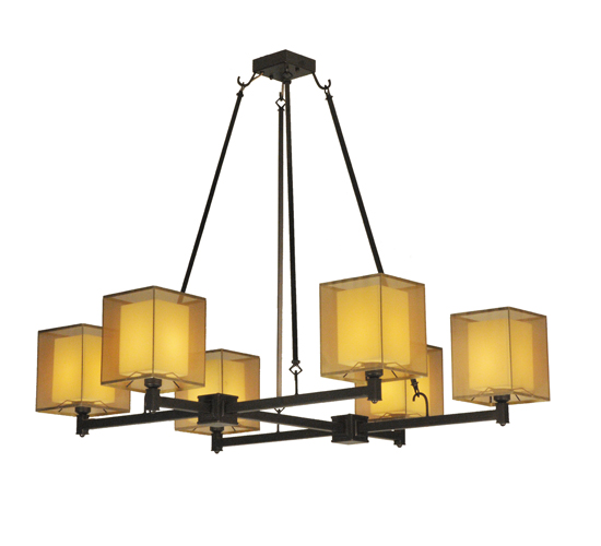 48"W Horizon Bay 6 LT Chandelier | 129378