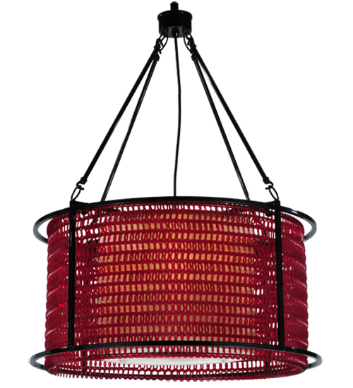 24"W Maille Drum Pendant | 132706