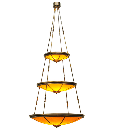 47"W Commerce 3 Tier Pendant | 141236