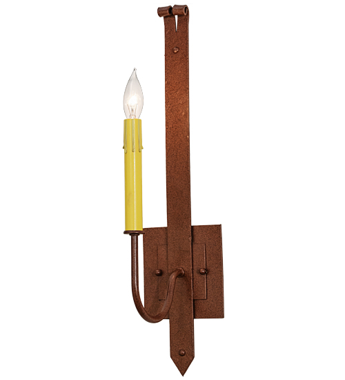 5"W Primitive Wall Sconce | 154095