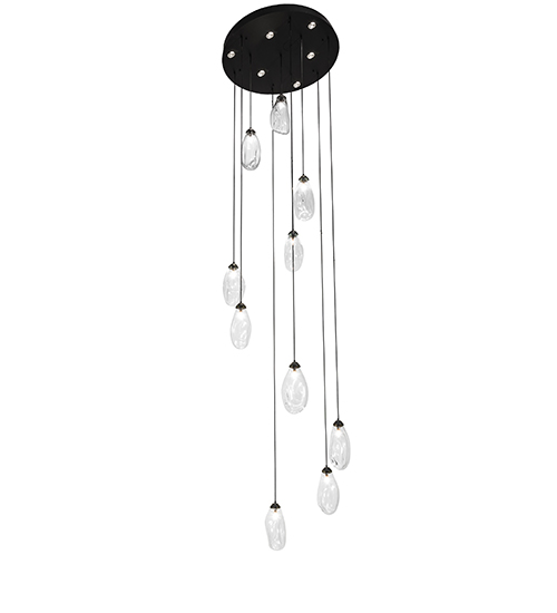 40" Wide Celine 10 Light Cascading Pendant | 271695