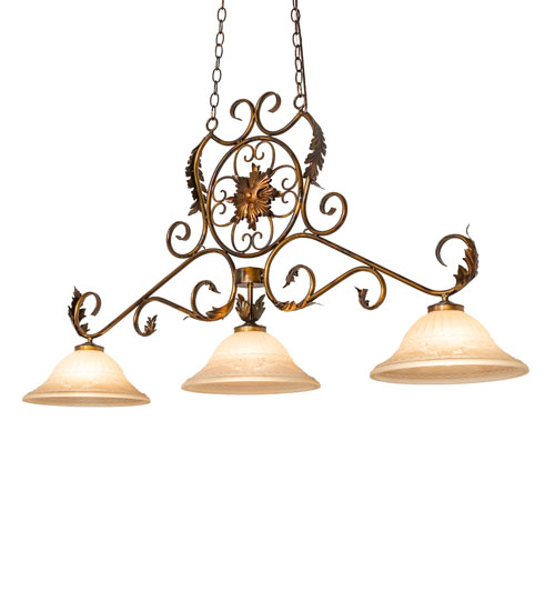 54" Long Christabel 3 Light Oblong Island Pendant | 276474