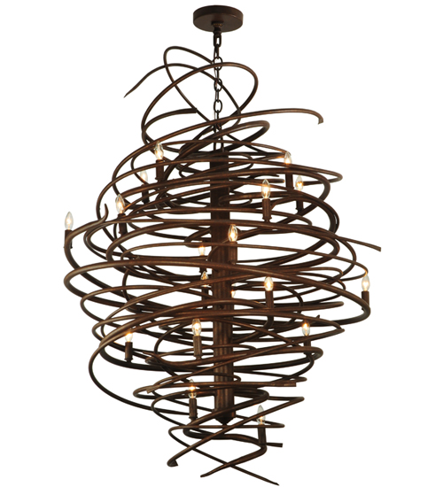 36" Wide Cyclone 18 LT Chandelier | 116006