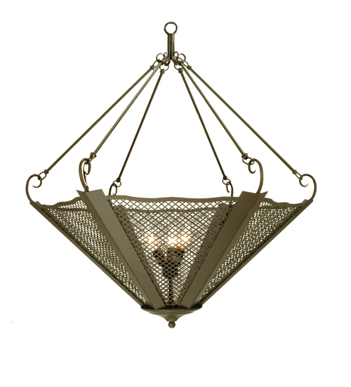 38"W Umbrella Inverted Pendant | 65144