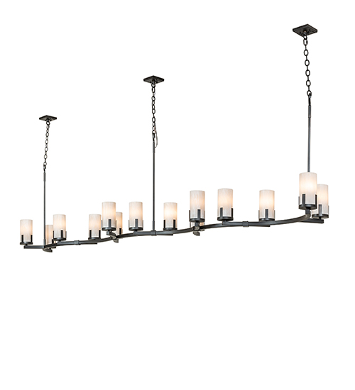 118" Long Cero 14 Light Oblong Chandelier | 278807