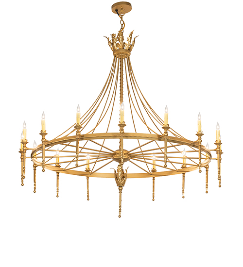 56" Wide Amaury 16 Light Chandelier | 280586