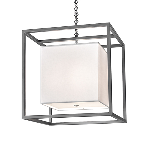 22" Square Kitzi Box Pendant | 275821