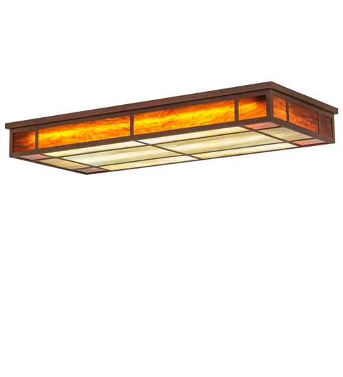 54" Long Blaze Oblong Flushmount | 134184