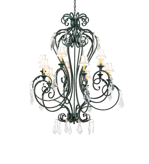 52" Wide Josephine 10 Light Chandelier | 279822