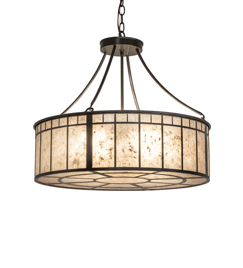 24" Wide Glendale Mission Inverted Pendant | 282526