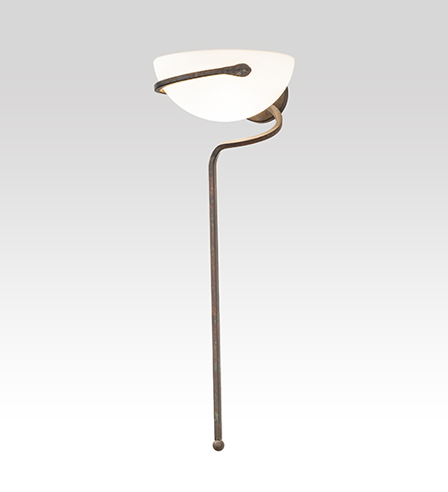 12.5" Wide Cupula Leaf Wall Sconce | 275213