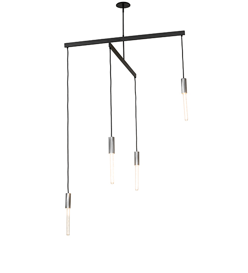 42" Wide 4 Light Contemporary Chandelier | 290469