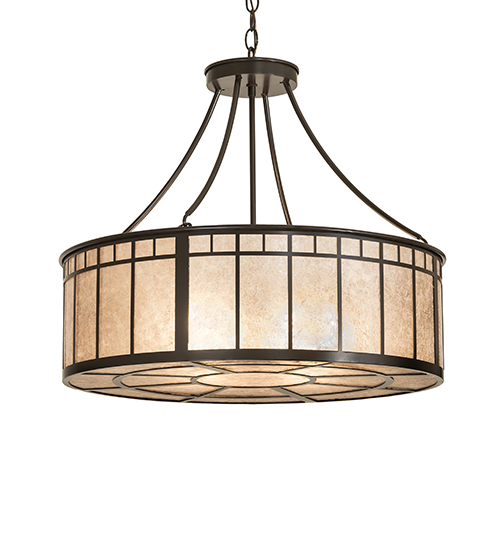 24" Wide Glendale Mission Inverted Pendant | 112438