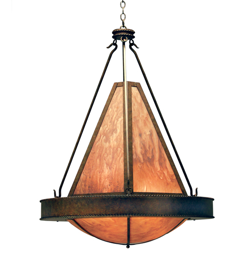 36" Wide Obsidian Pendant | 115461
