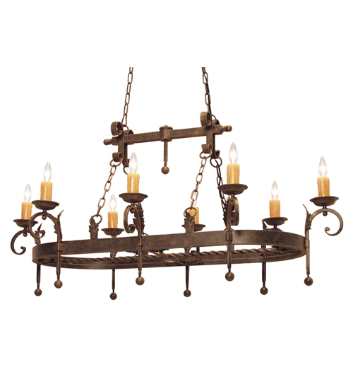 54" Long Andorra Oblong Pendant | 115624