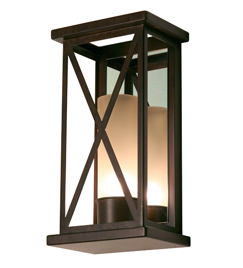9" Wide Mirror Cross Wall Sconce | 115698