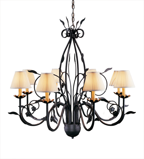 36" Wide Bordeaux 8 Light Chandelier | 116649