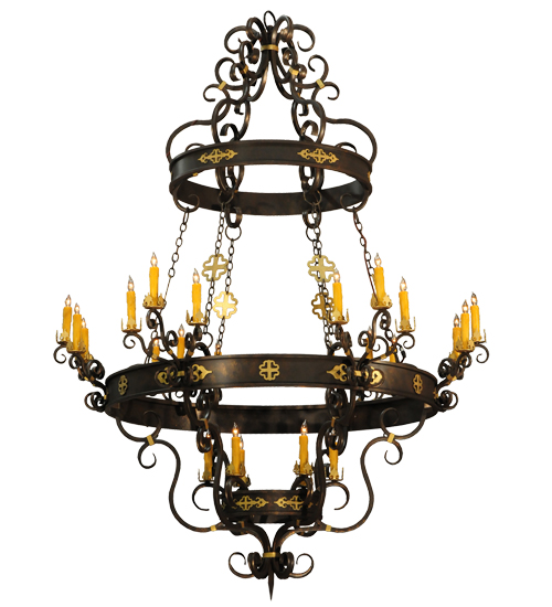 72"W Santino 24 LT Chandelier | 116669