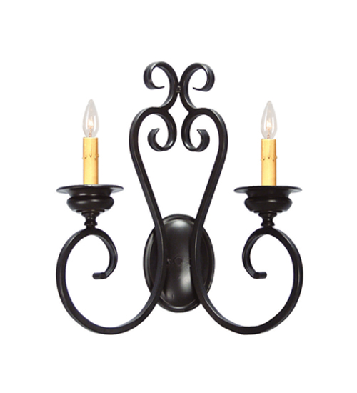 17" Wide Fernando 2 Light Wall Sconce | 117530