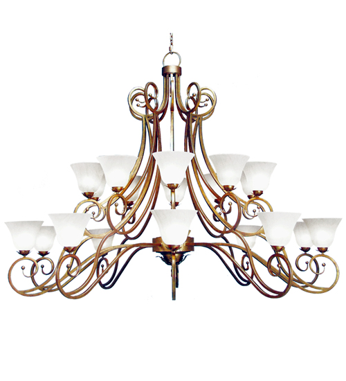 96" Wide Angelo 20 Light Two Tier Chandelier | 118269