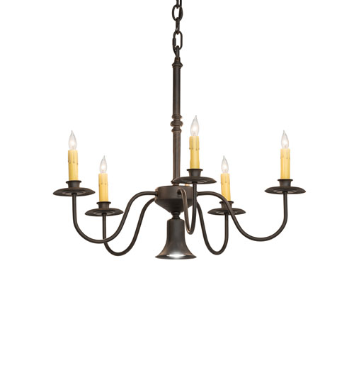 22" Wide Eden 6 Light Chandelier | 118848
