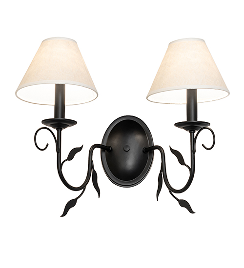 18" Wide Bordeaux 2 Light Wall Sconce | 120242