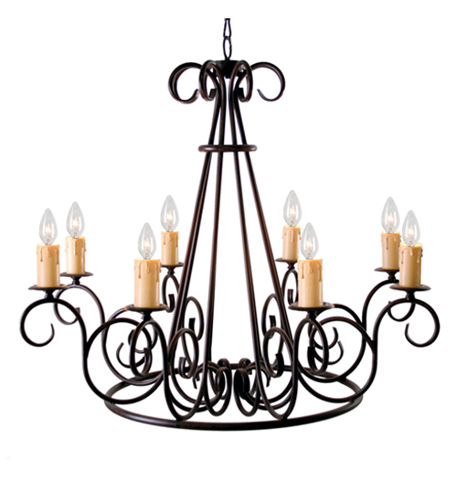 42" Wide Marguerite 8 Light Chandelier | 120307