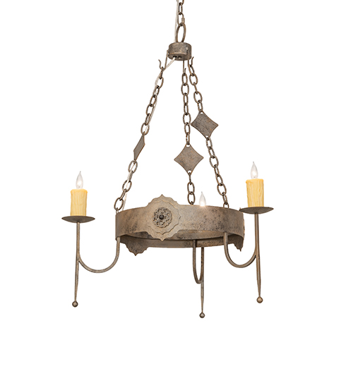 30" Wide San Marino 3 Light Chandelier | 120636