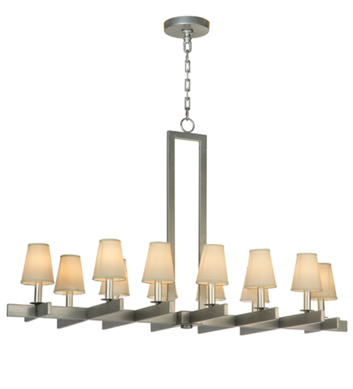 48" Long Dante 12 Light Chandelier | 124453