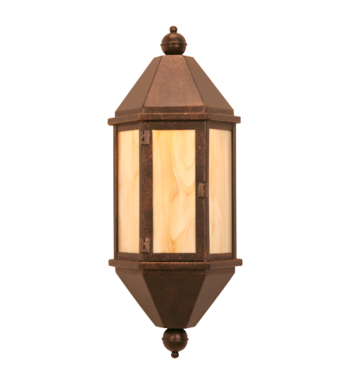 10" Wide Plaza Lantern Wall Sconce | 128018