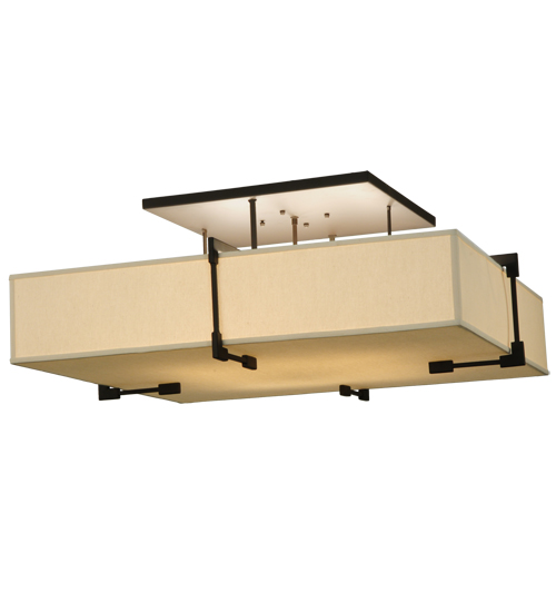 39"Sq Quadrato Massage Semi-Flushmount | 135222