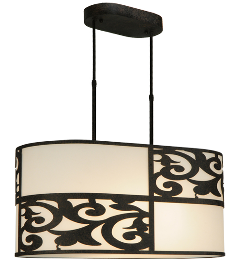 33.5"L Clarabella Oblong Pendant | 135275