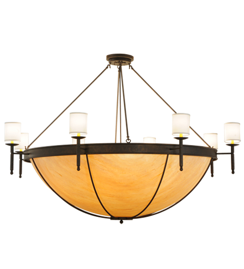 85" Wide Alysia 16 Light Semi-Flushmount | 139591