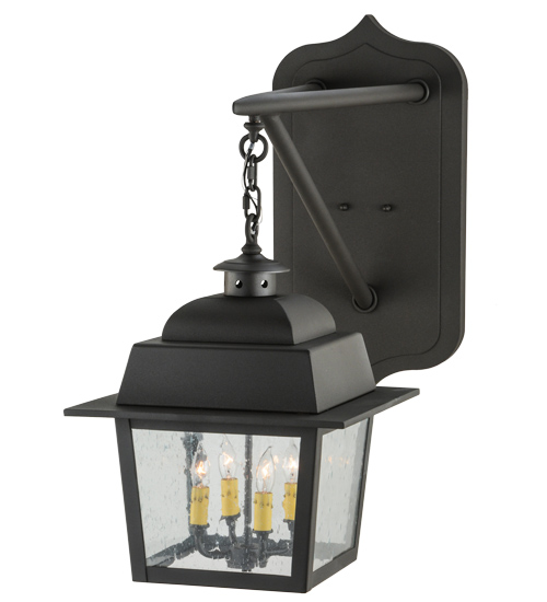 15" Wide Stockwell Hanging Lantern Wall Sconce | 143110