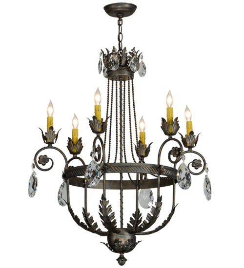 26"W Antonia 6 LT Chandelier | 152252