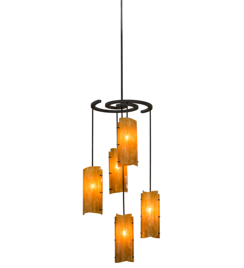 34"W Vortex 5 LT Chandelier | 154028